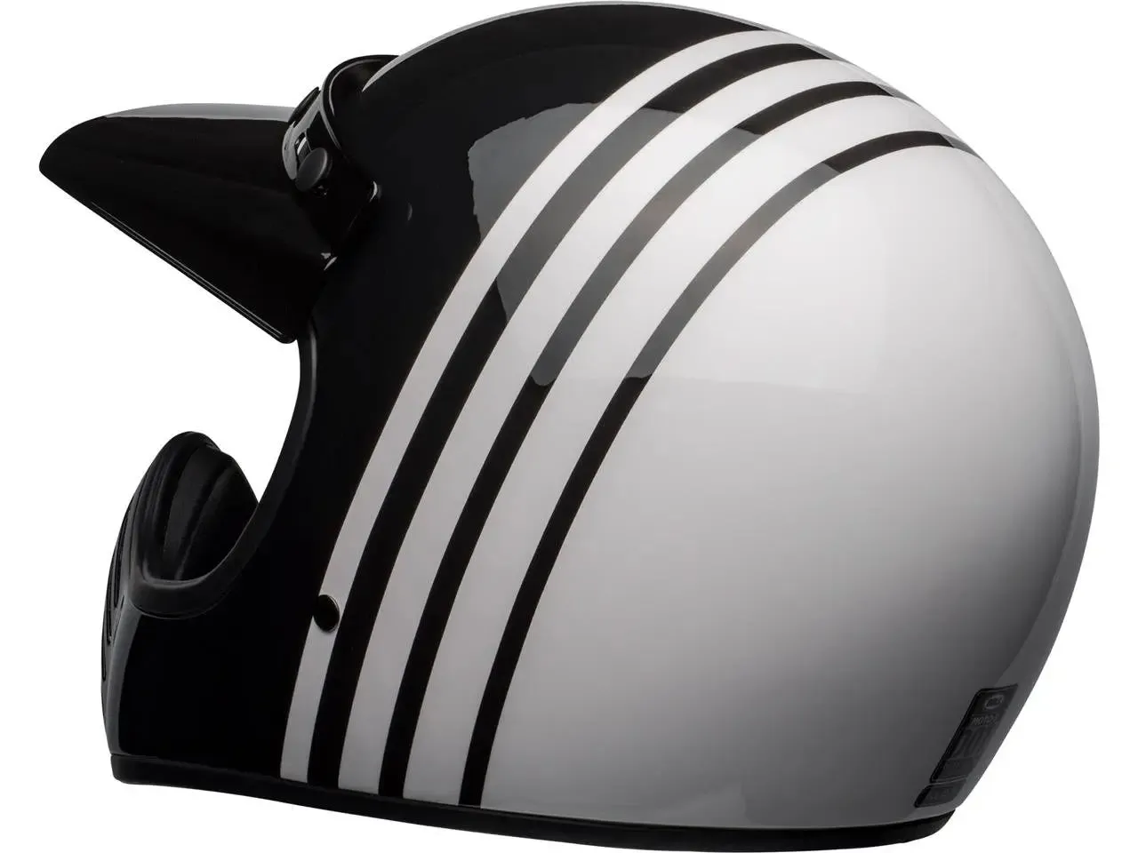 BELL Moto-3 Helmet Reverb Gloss White/Black