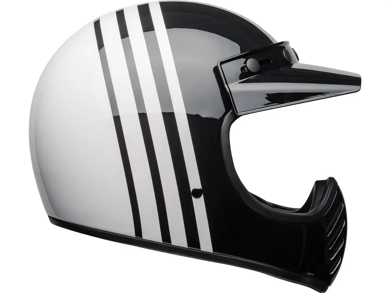BELL Moto-3 Helmet Reverb Gloss White/Black