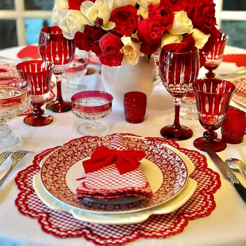 Bettina Napkin - Red Gingham (Set of 4)