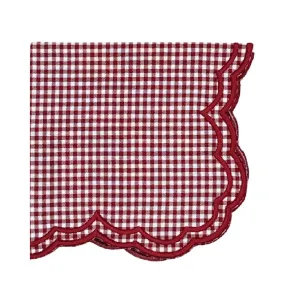 Bettina Napkin - Red Gingham (Set of 4)