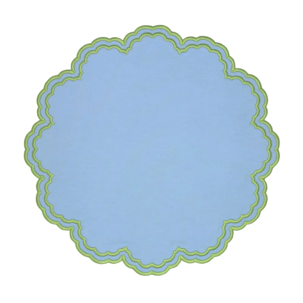 Bettina Placemat - Blue & Green (Set of 4)