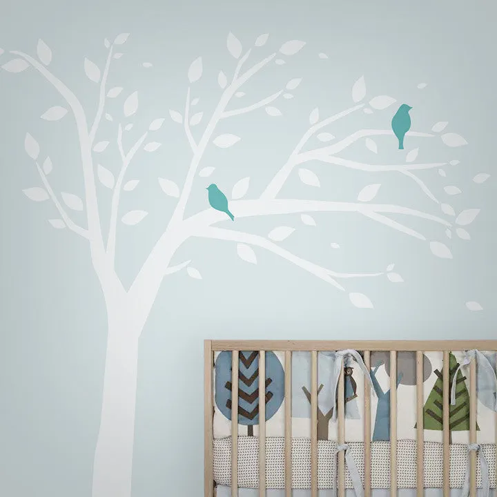 BIRD TREE WALL DECAL