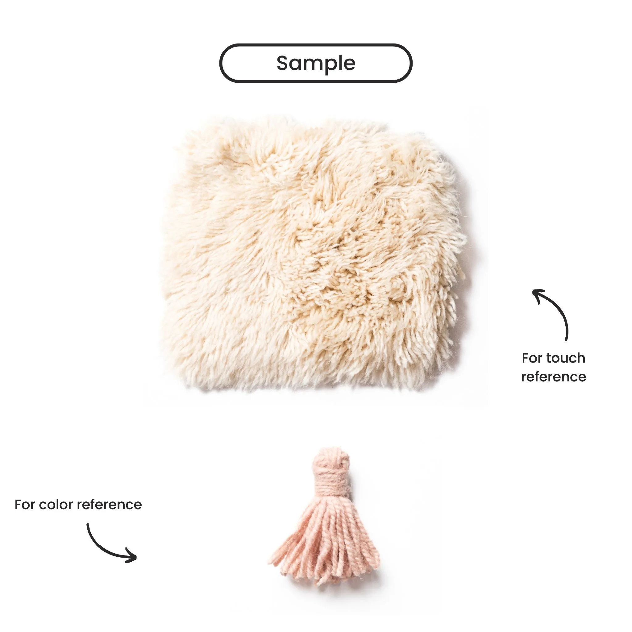 Blushing Petals - Luxury Shag Moroccan Rug