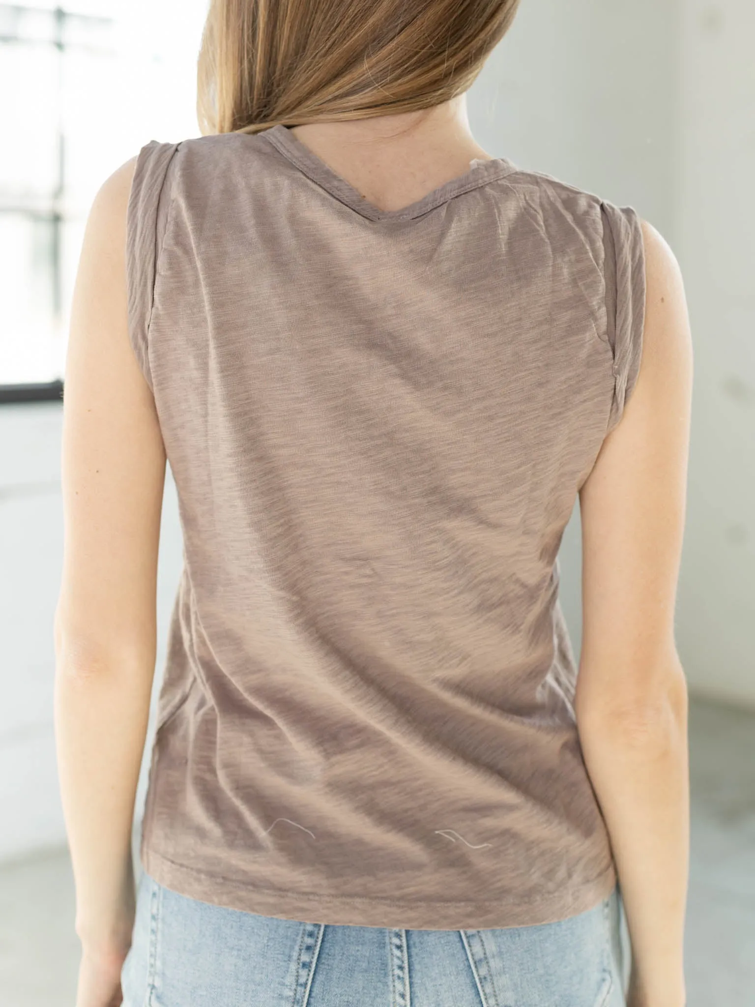 Bobi Roll Sleeve Henley
