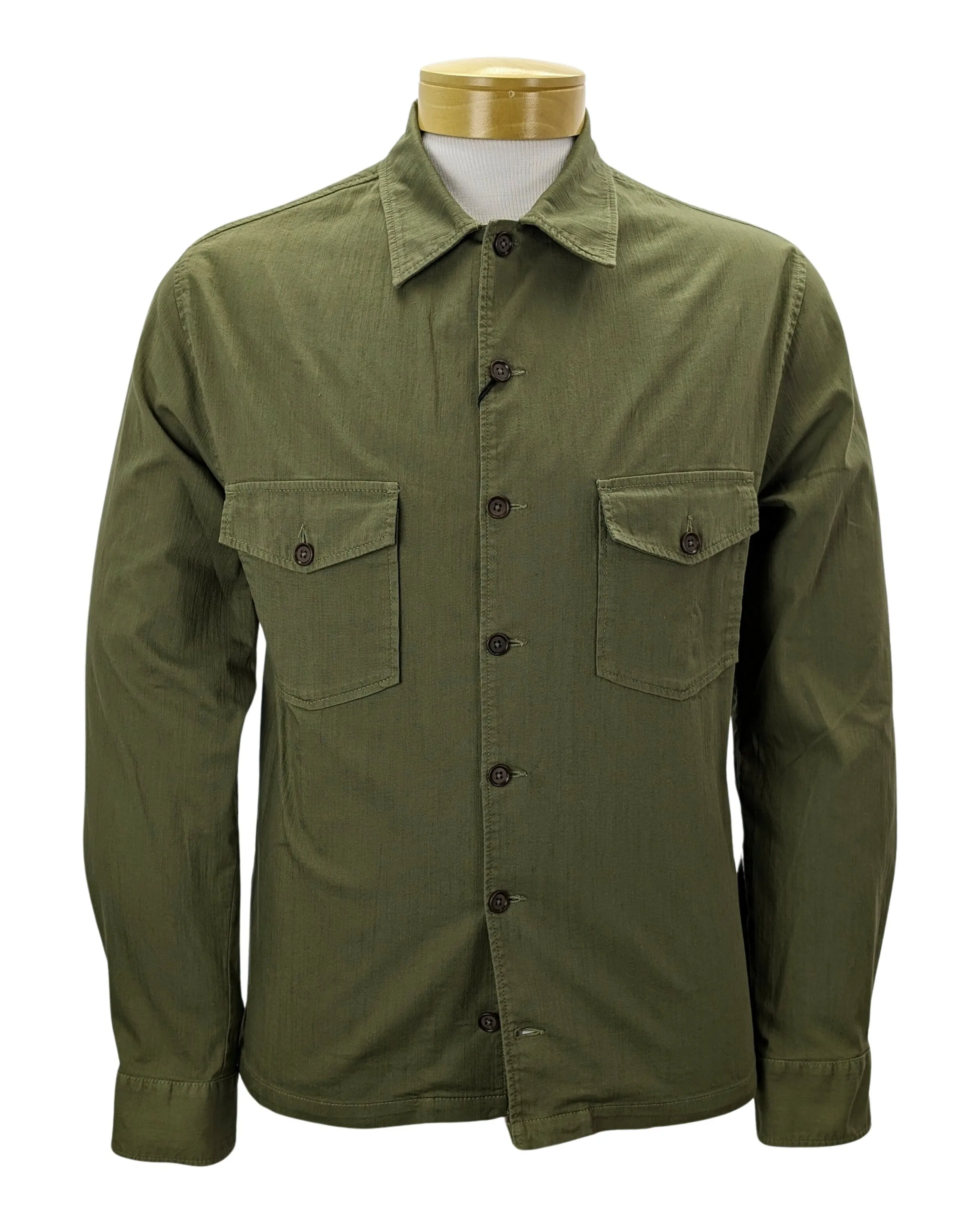 Borelio Napoli Garment Dye Cotton Overshirt