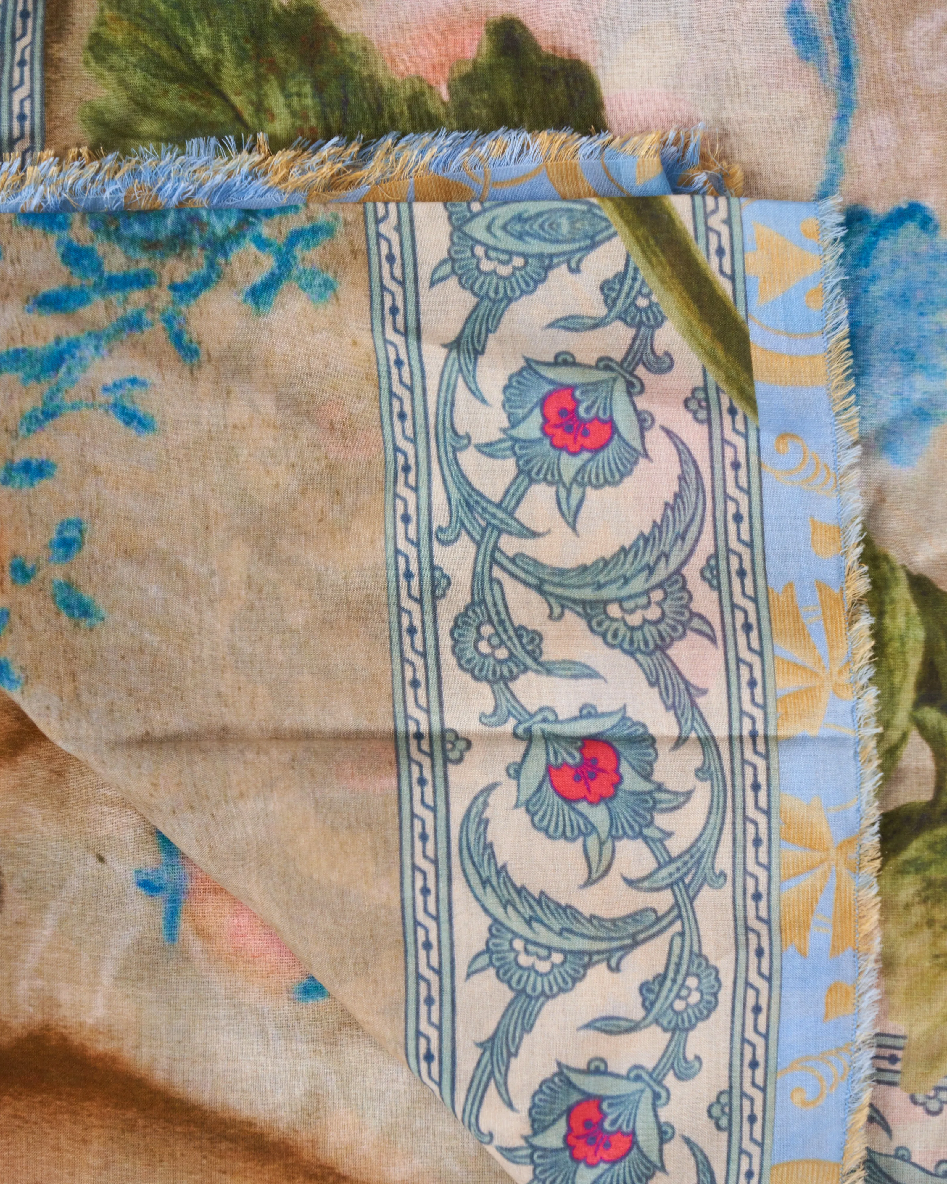 born patterned scarf - multi