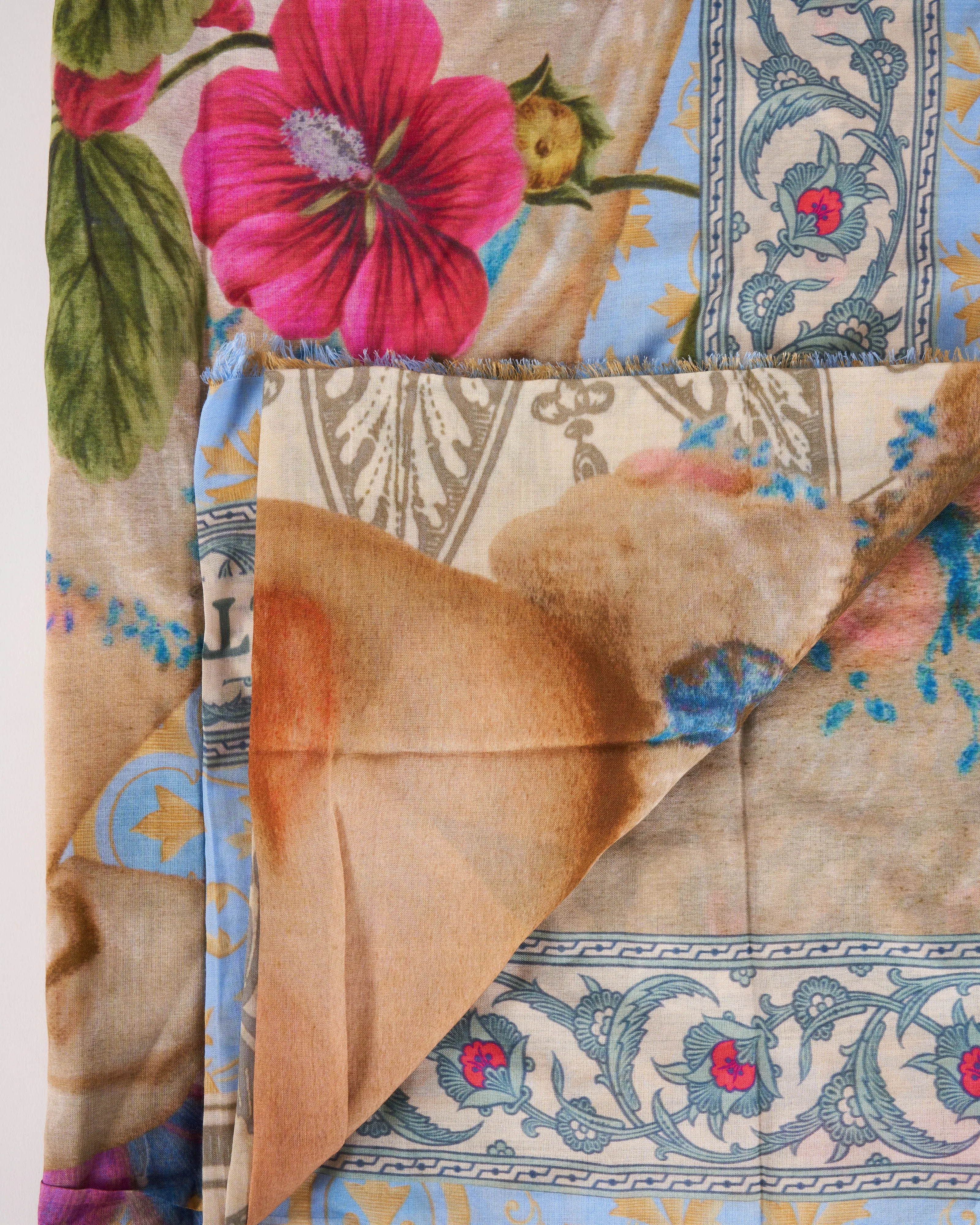born patterned scarf - multi