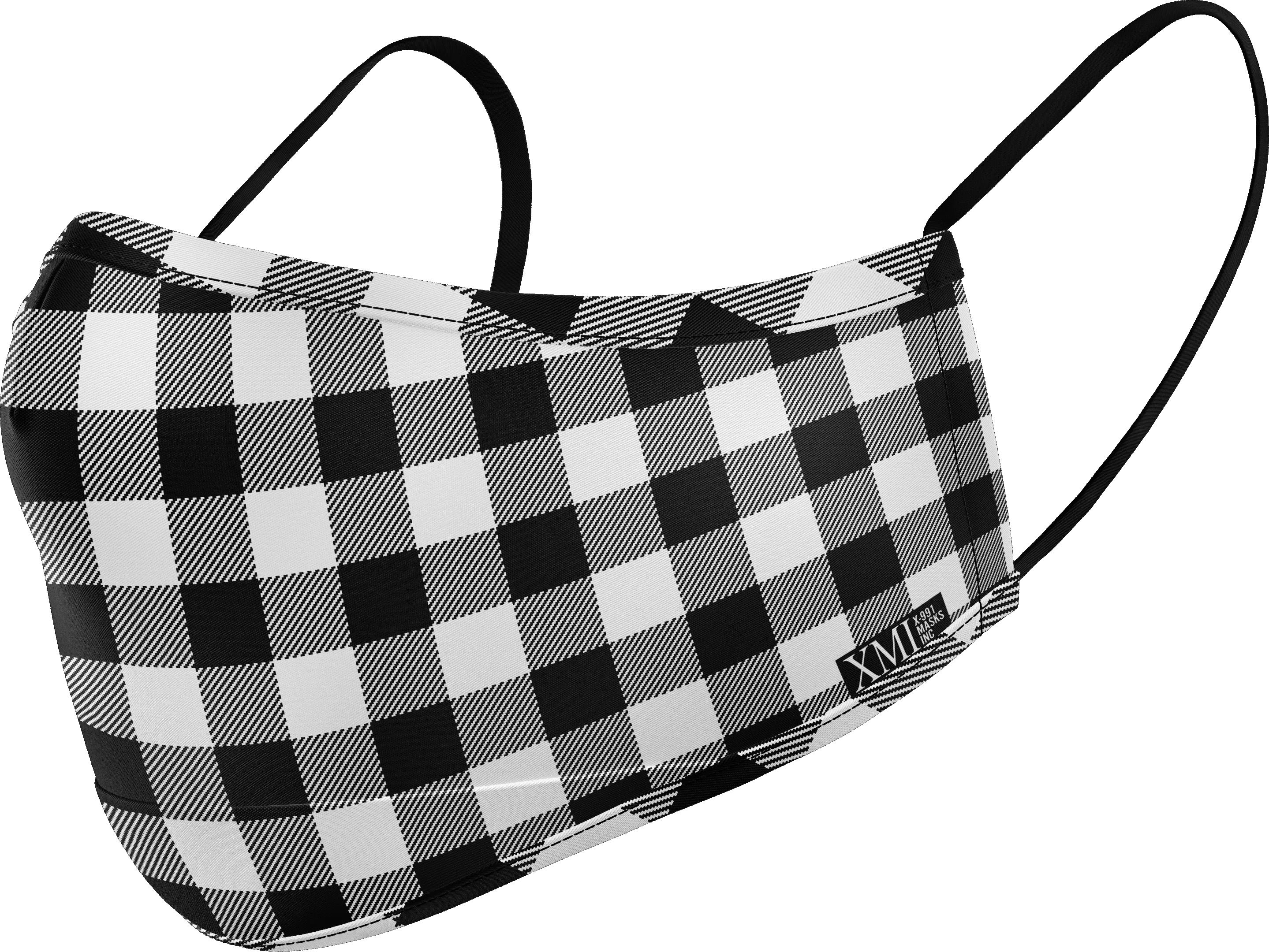 Buffalo Check printed mask
