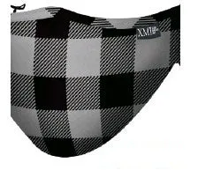 Buffalo Check printed mask