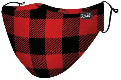 Buffalo Check printed mask