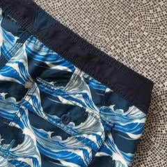 Burgh Eco Boardshorts - Blue Waves