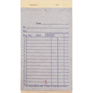 Business Source Carbonized-back Sales Book
