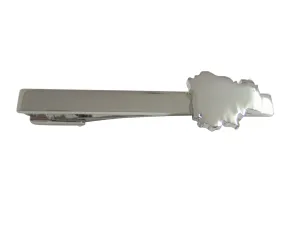 Cambodia Map Shape Square Tie Clip