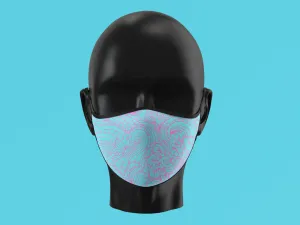 Candied Paisley - Face Mask