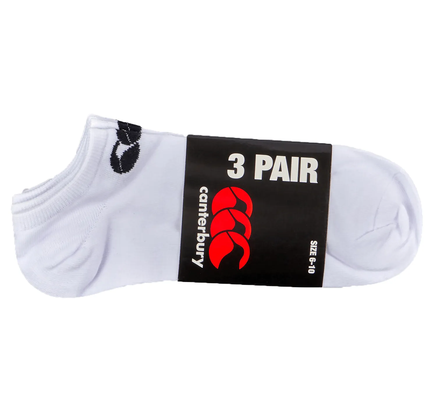 Canterbury Trainer Sock Liner 3 Pack
