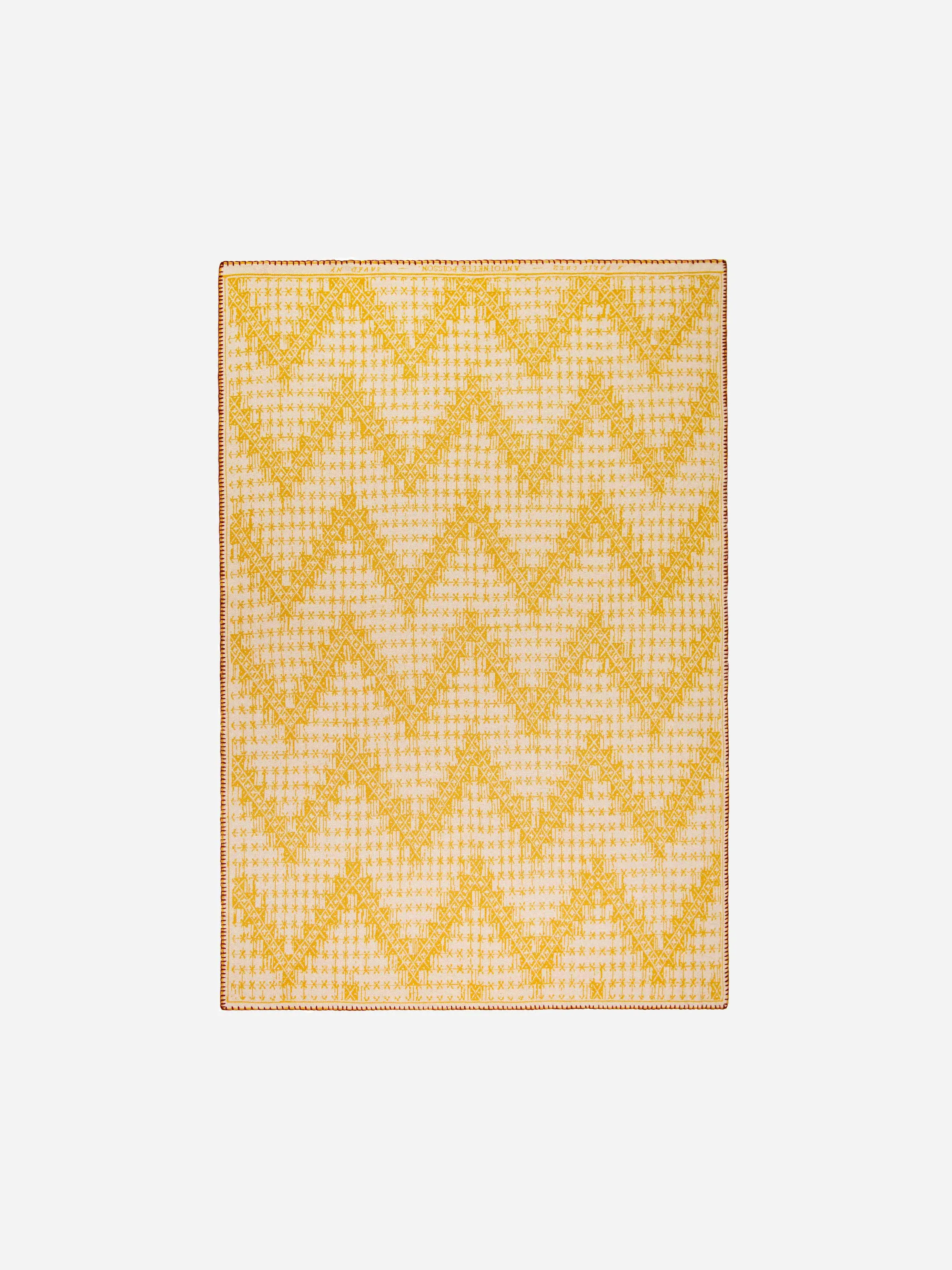 chevron n.32 cashmere blanket