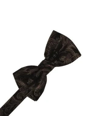 Chocolate Tapestry Kids Bow Tie