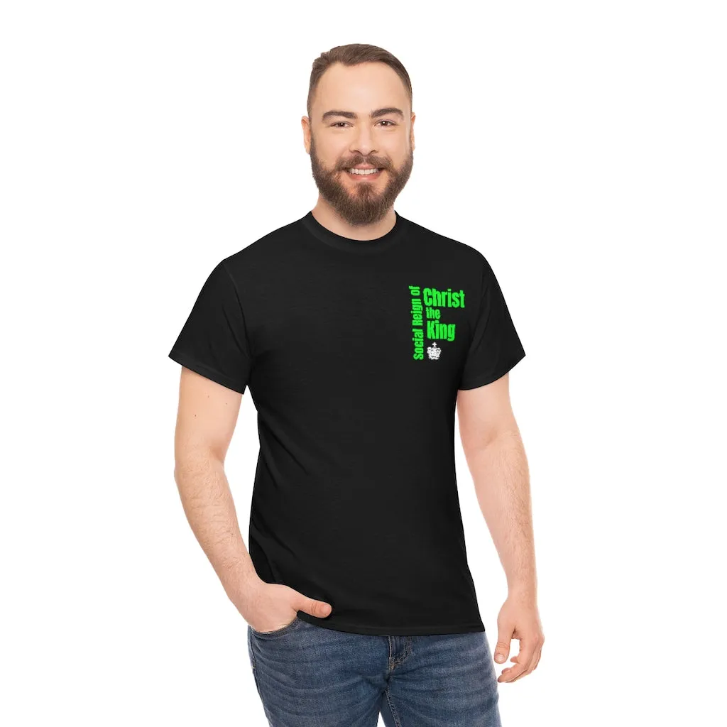Christ the King Christian Religious men's cotton shirt