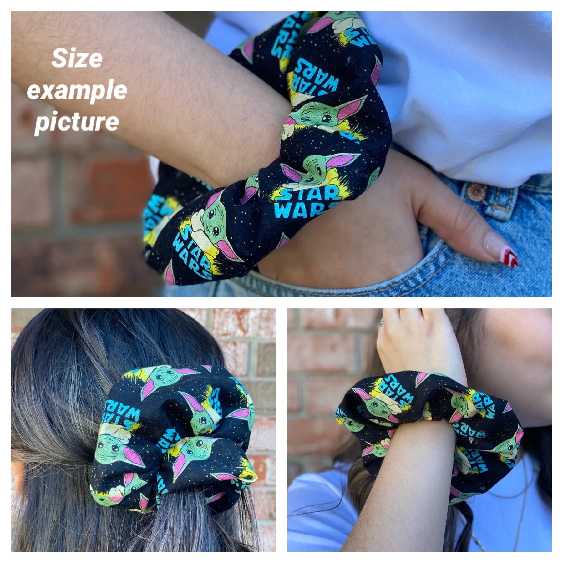 Chucky Wanna Play Horror Movie Scrunchie Hair Tie Gift