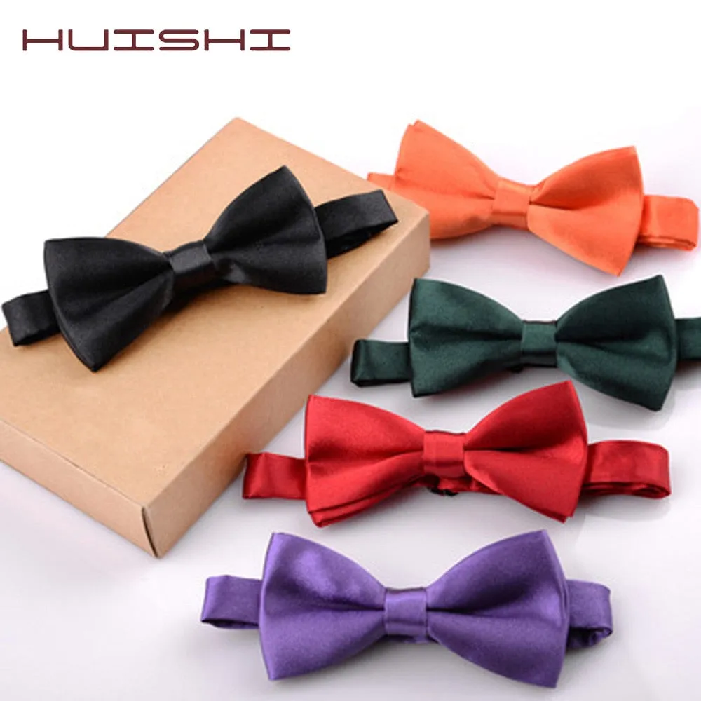 Classic Kid- Children  Bowtie Fashion Solid Color