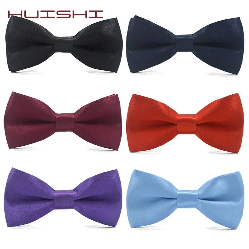 Classic Kid- Children  Bowtie Fashion Solid Color