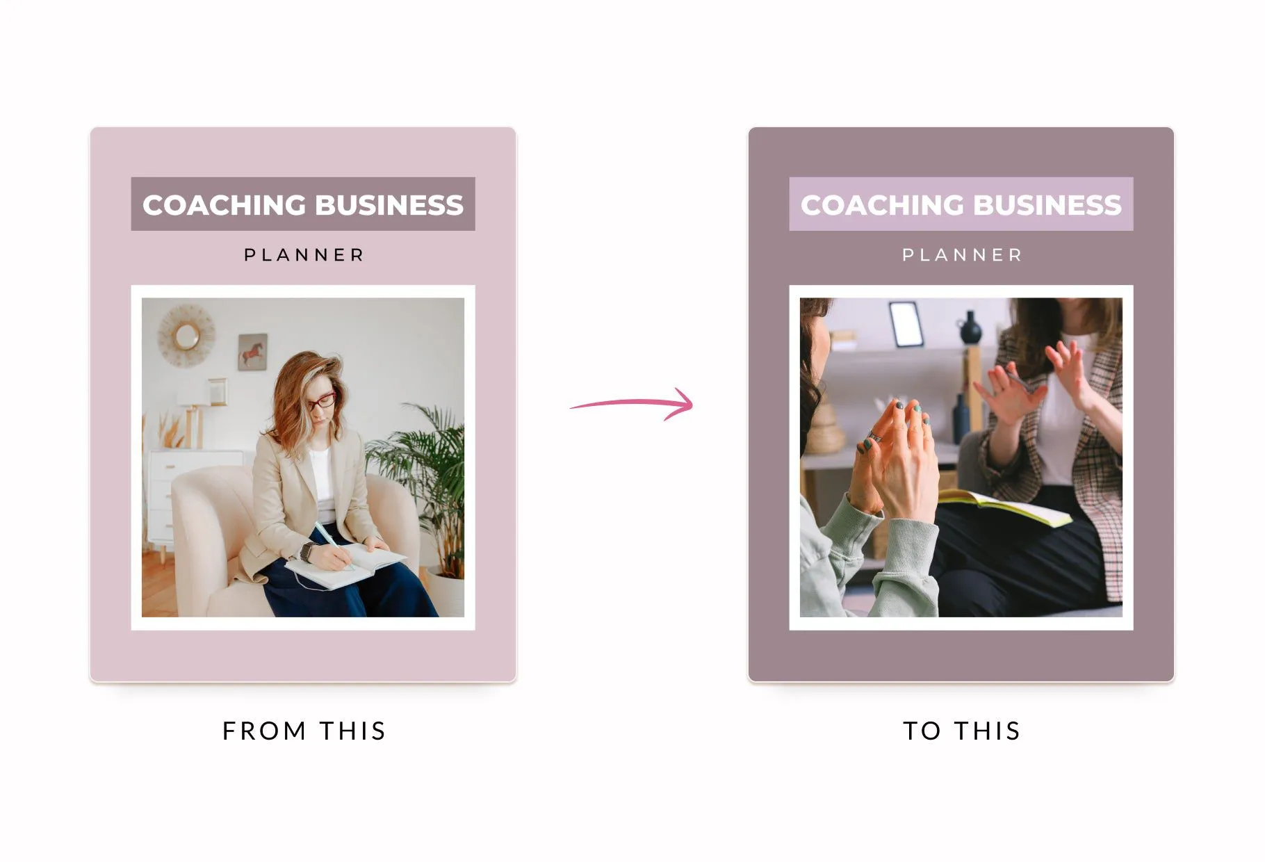Coaching Business Planner Canva Template
