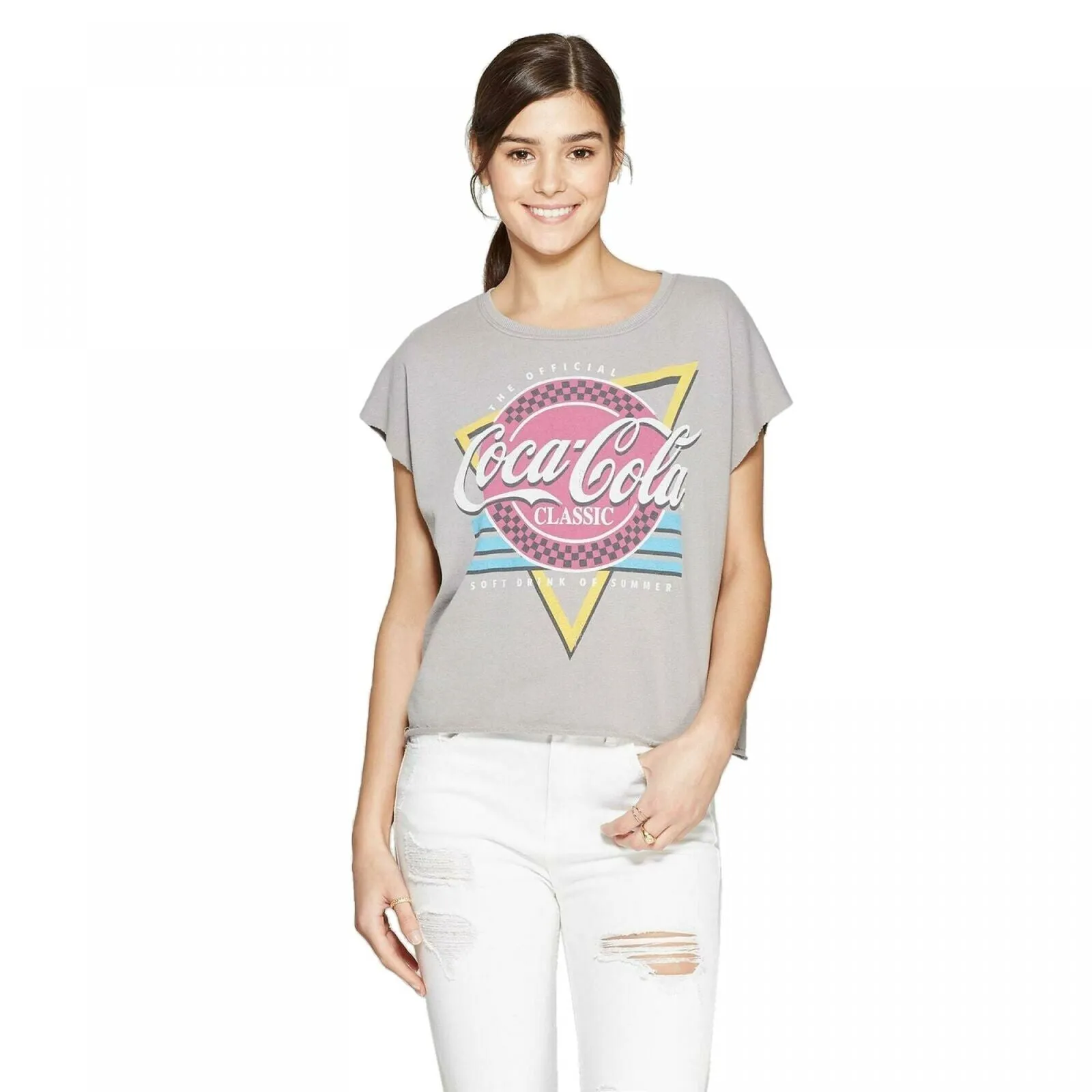 Coca-Cola Women's Terry Short Sleeve Classic T-Shirt