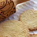 Coffee Tea Time Embossing Pattern rolling pin, Clay Stamp, Gift