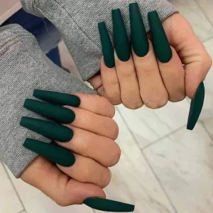 Coffin Dark Green