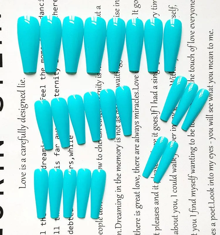 Coffin Gel Lakeblue