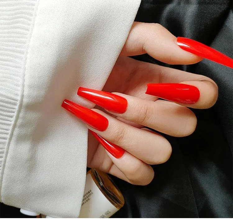 Coffin Gel Red