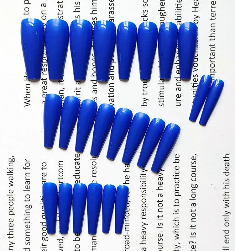 Coffin Gel Royal Blue