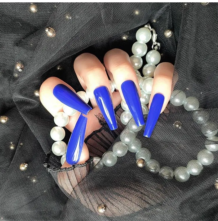 Coffin Gel Royal Blue