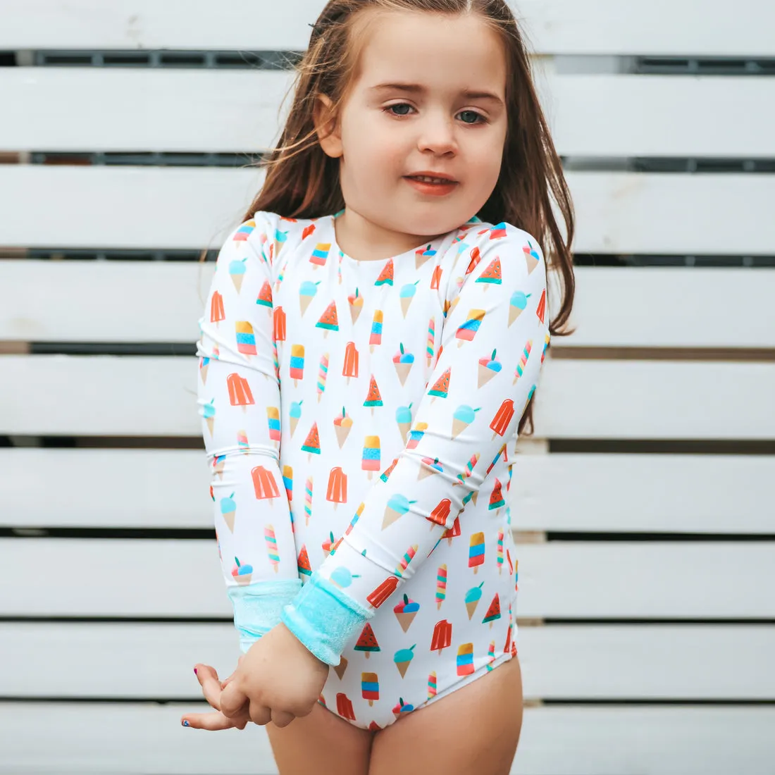 Coney Is Popsicle One Piece Long Sleeve