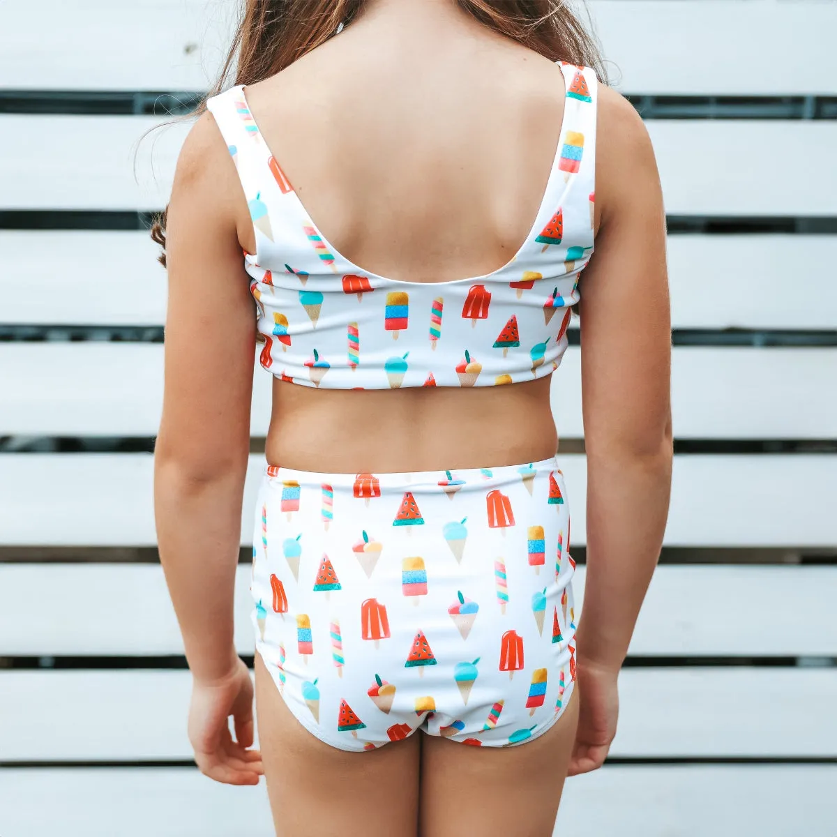Coney Is Popsicle Two Piece Tank Swimsuit