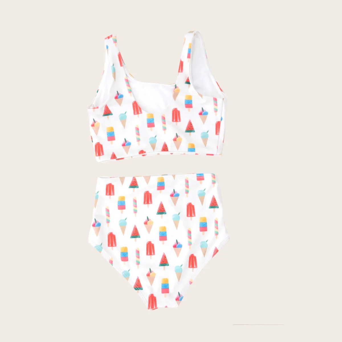 Coney Is Popsicle Two Piece Tank Swimsuit