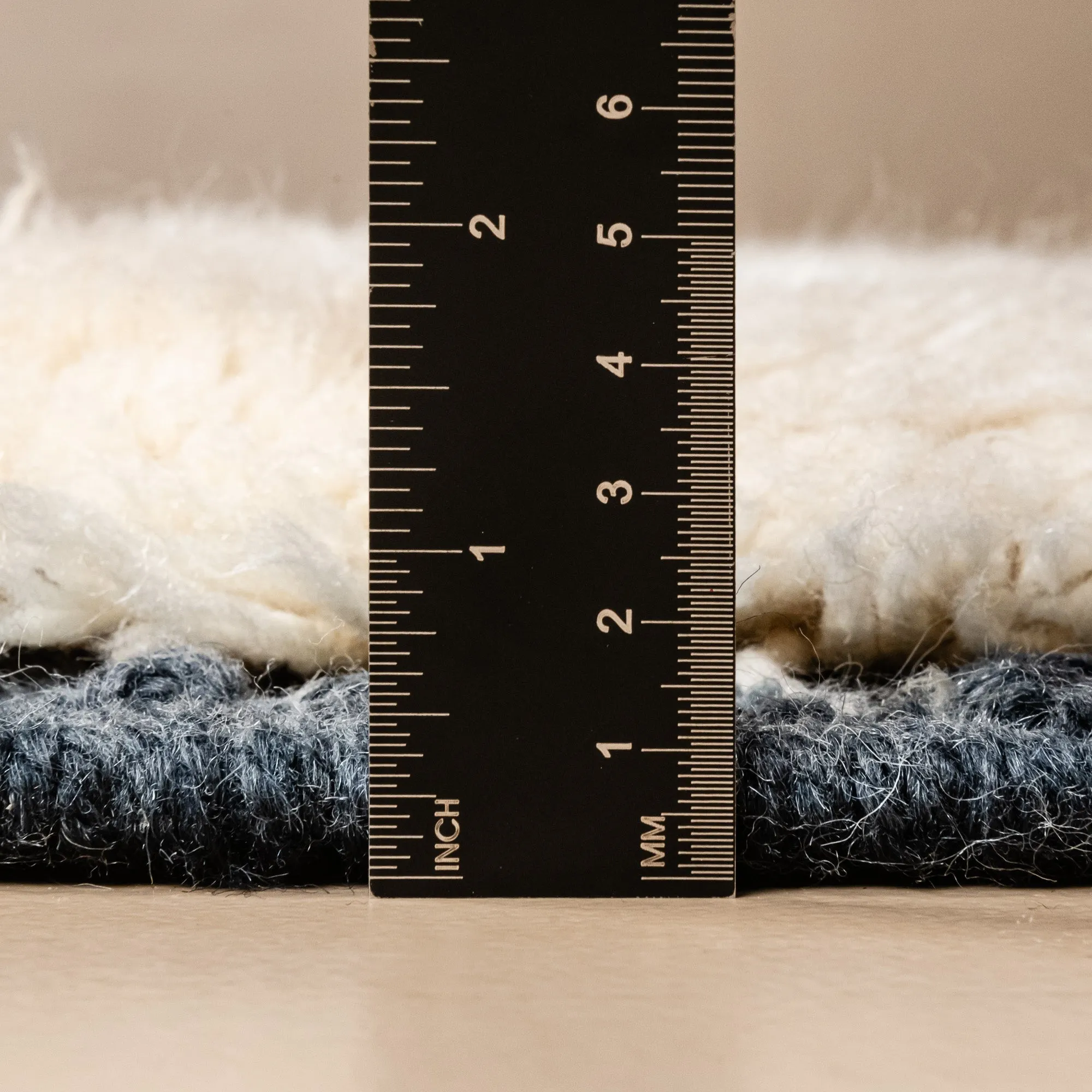 Contrast Canvas - Luxury Shag Moroccan Rug