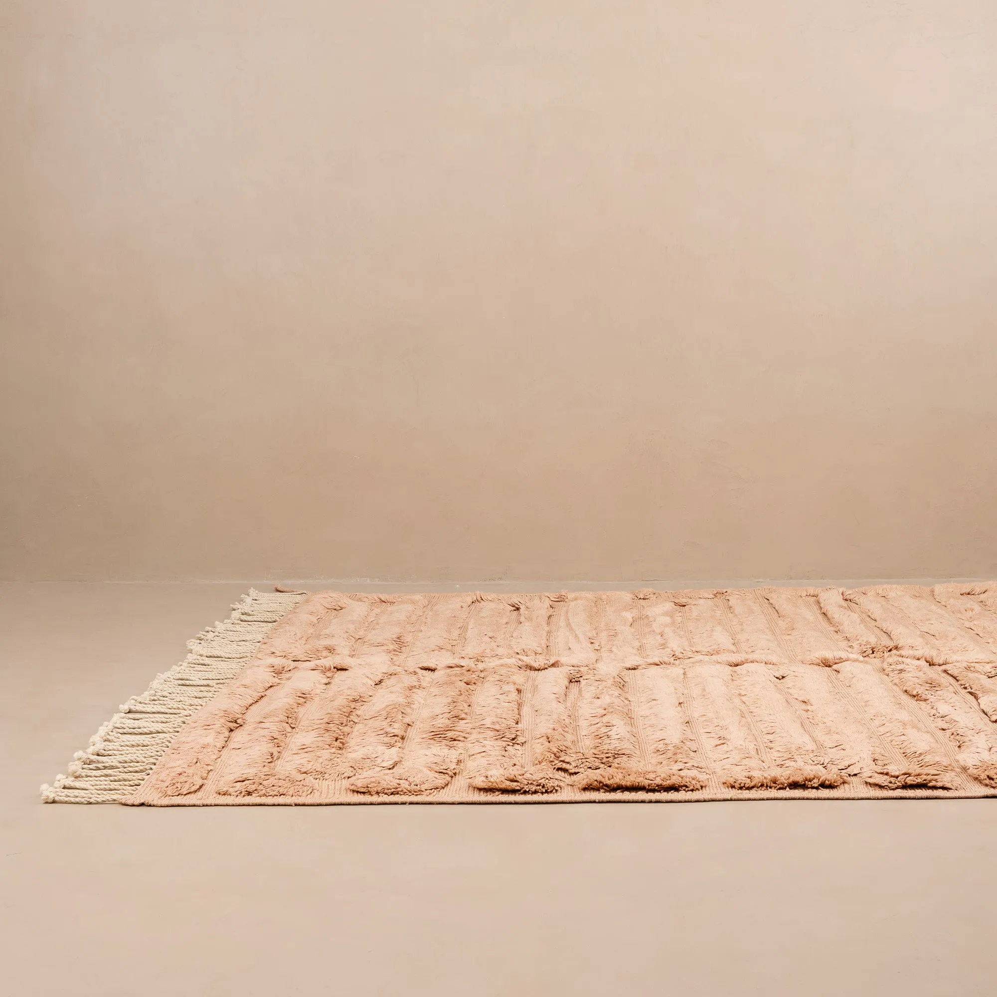 Coral Delight - Luxury Shag Moroccan Rug