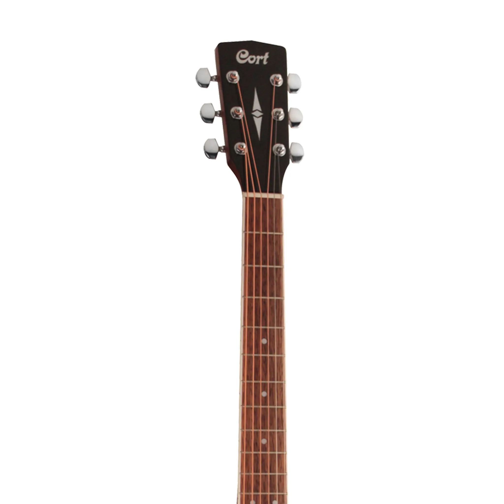 Cort CJ-MEDX-NAT-W Acoustic Guitar w/Bag, Natural Glossy
