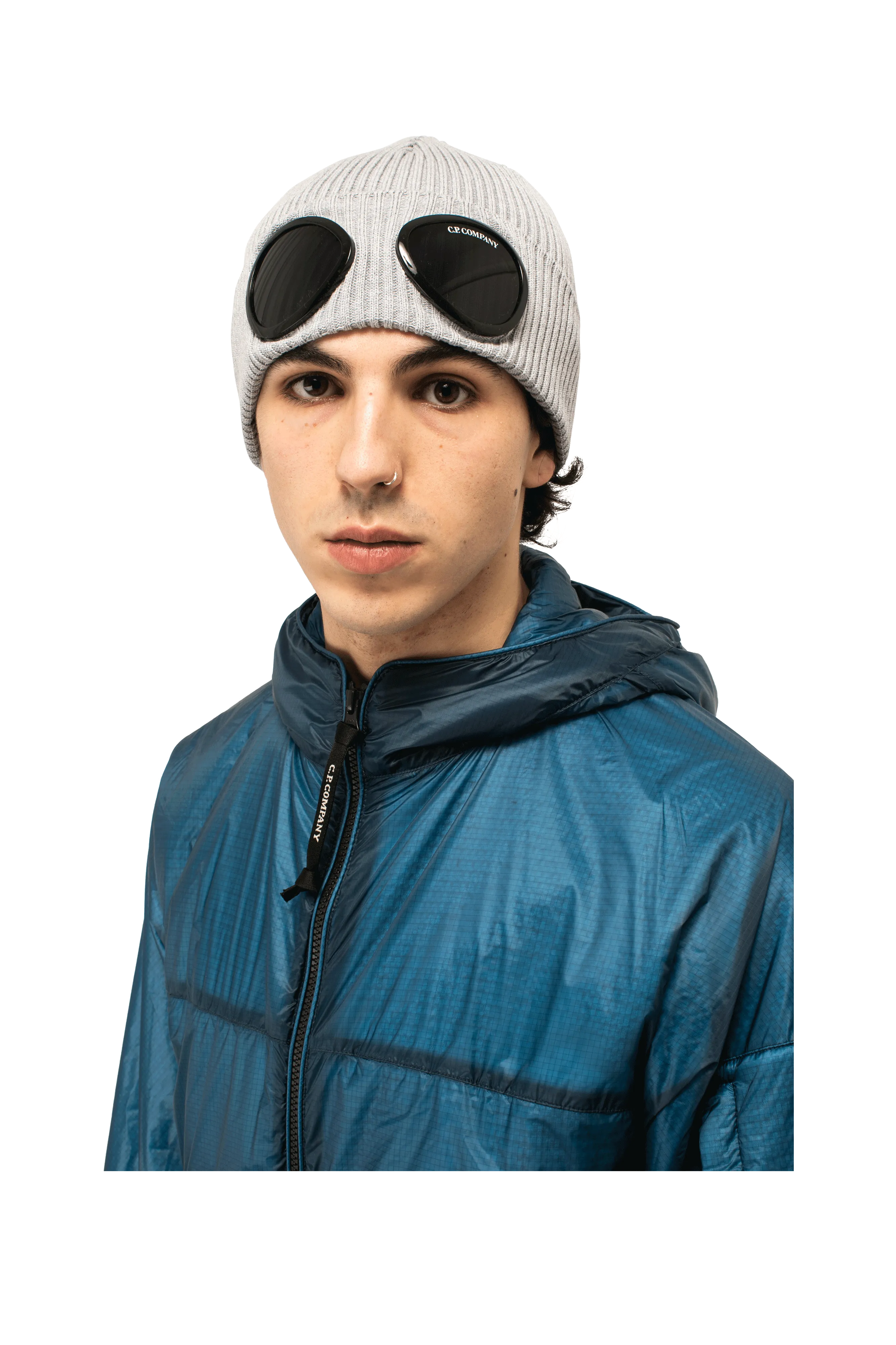 Cotton Goggle Beanie