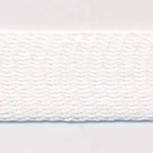 Cotton Knit Tape #00 Ecru