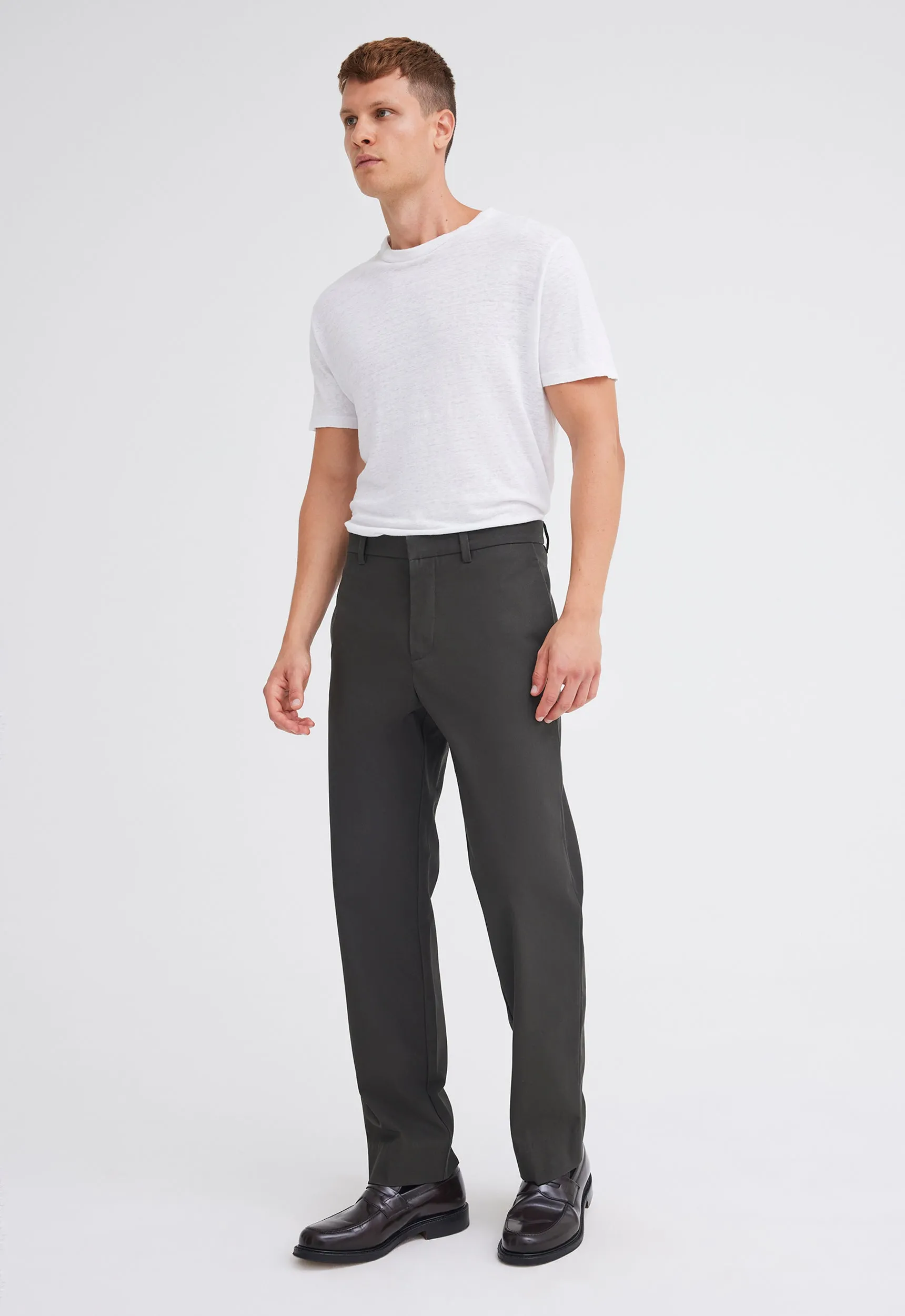 Crew Organic Cotton Pant - Steelo Grey
