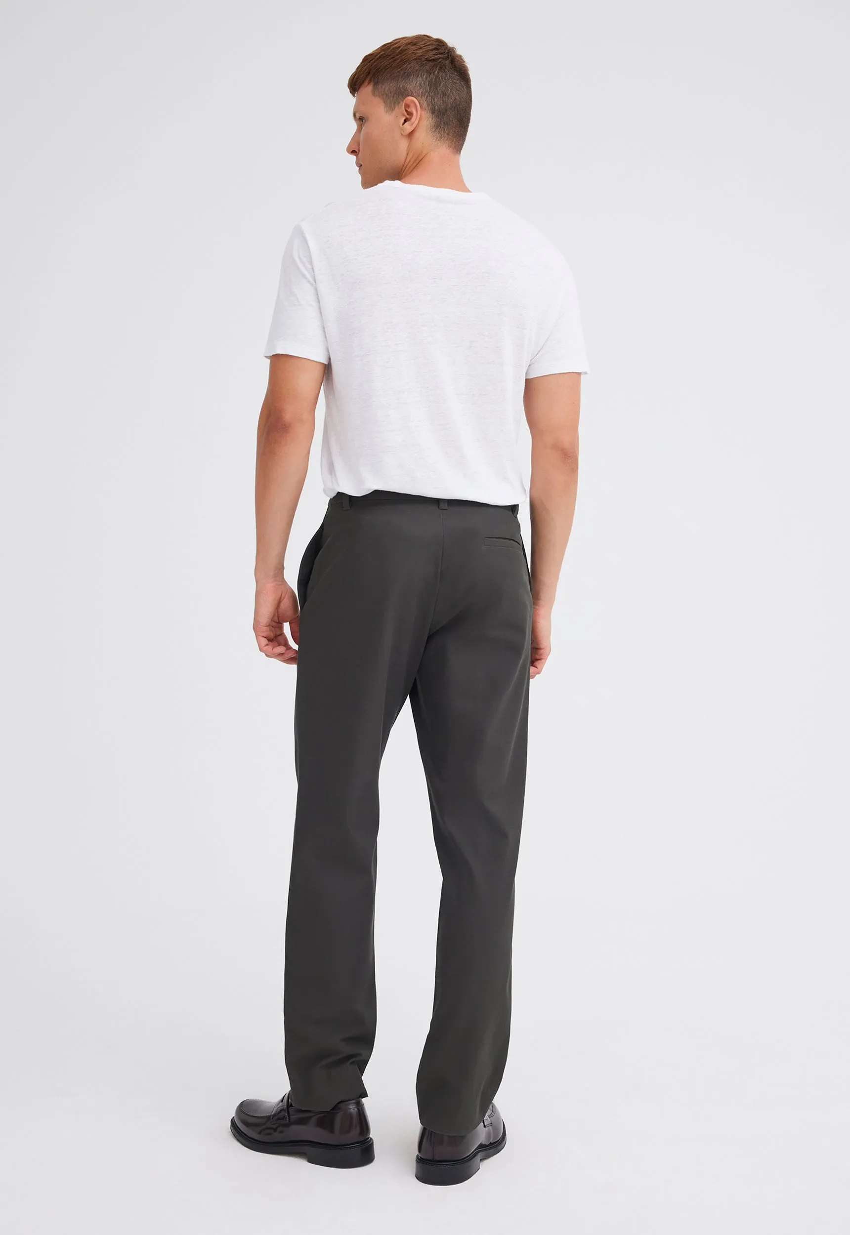 Crew Organic Cotton Pant - Steelo Grey