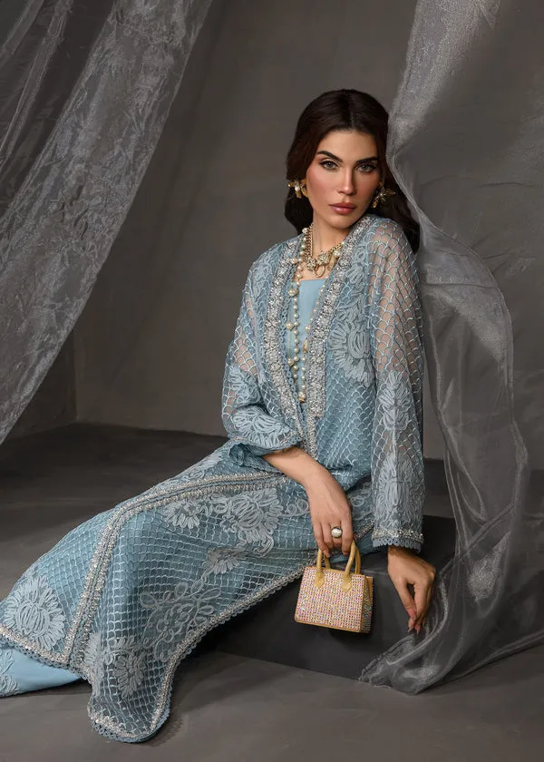 CRIMSON X SAIRA SHAKIRA ZARAE LUXURY PRET '24 | CYAN