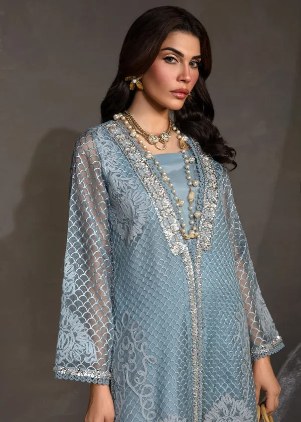 CRIMSON X SAIRA SHAKIRA ZARAE LUXURY PRET '24 | CYAN