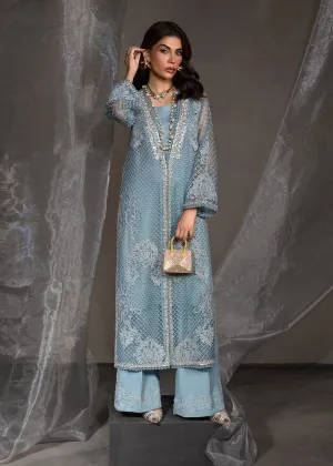 CRIMSON X SAIRA SHAKIRA ZARAE LUXURY PRET '24 | CYAN