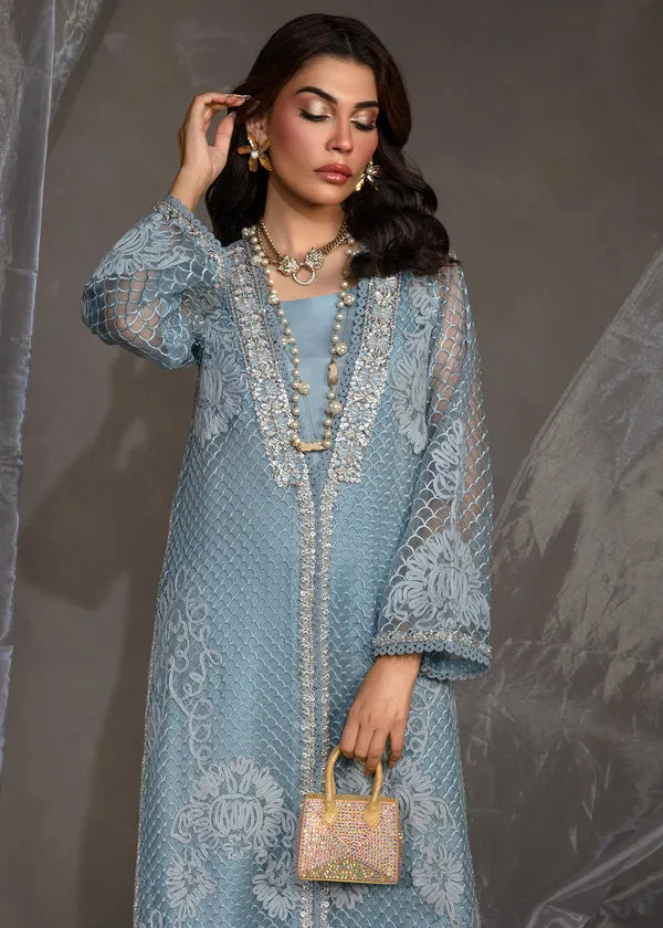 CRIMSON X SAIRA SHAKIRA ZARAE LUXURY PRET '24 | CYAN