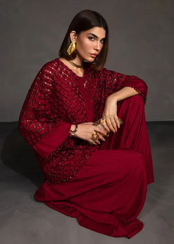 CRIMSON X SAIRA SHAKIRA ZARAE LUXURY PRET '24 | ROSA