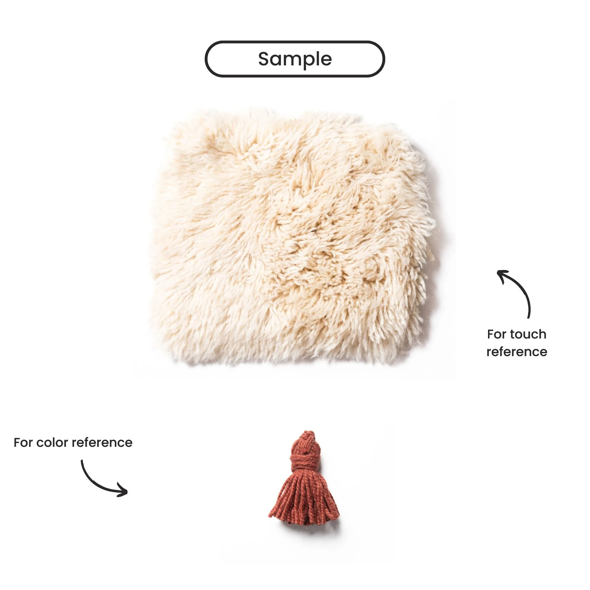 Crown Jewels Round - Luxury Shag Moroccan Rug
