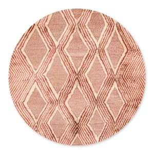 Crown Jewels Round - Luxury Shag Moroccan Rug